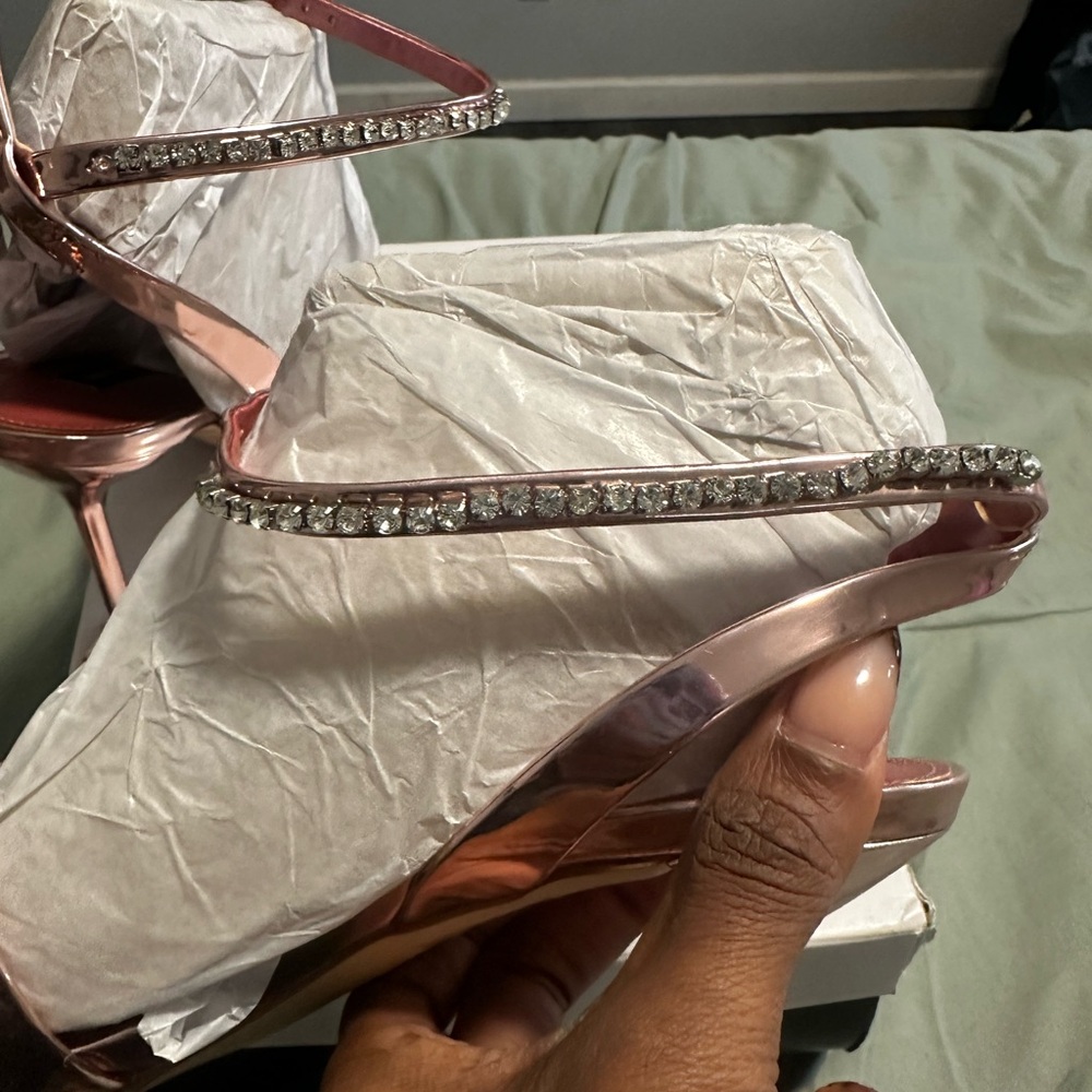 Nine West Noras Women's Strappy Dress Sandals - Picture 6 of 6